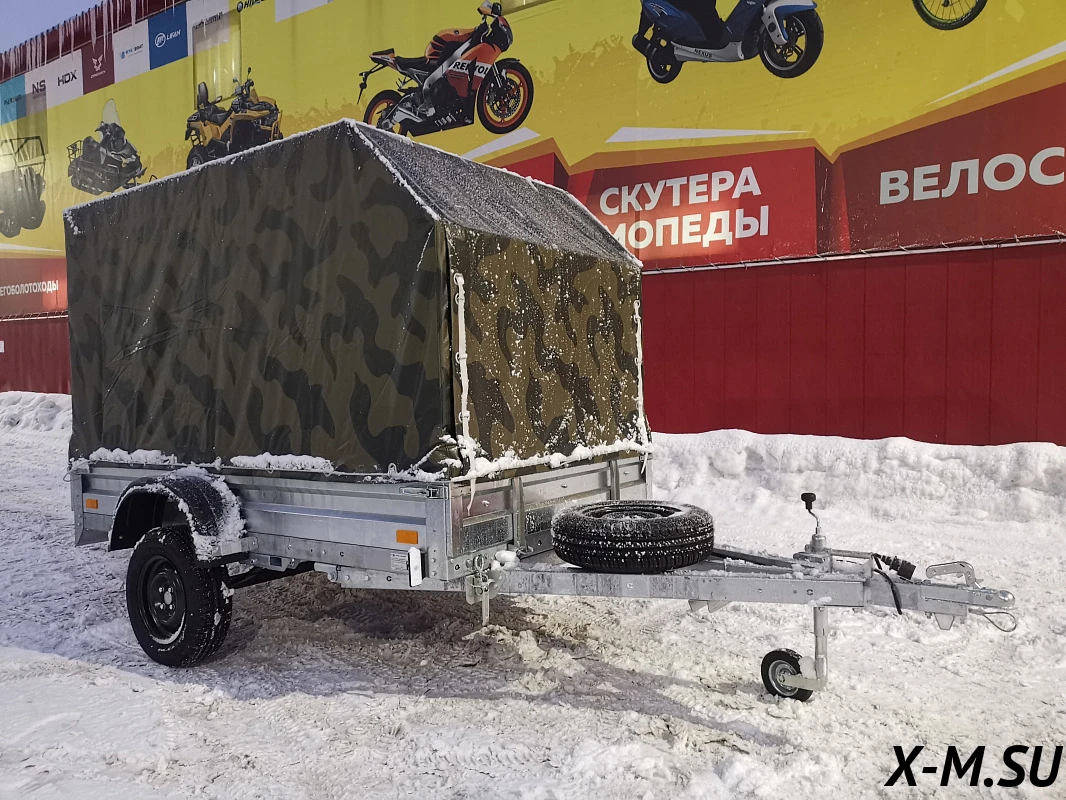 Прицеп Экспедиция 111725 PRO R13 (2500*1350*300) (PRO-КОМПЛЕКТАЦИЯ) XE Прицеп Экспедиция 111725 PRO R13 (2500*1350*300) (PRO-КОМПЛЕКТАЦИЯ) XE