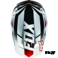 Козырек к шлему Fox V2 Race Helmet Visor Red/White
