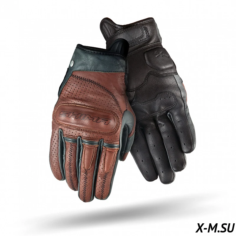 Перчатки SHIMA CALIBER BROWN Перчатки SHIMA CALIBER BROWN