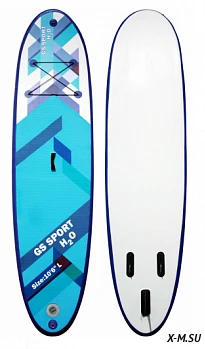 Надувная доска для sup-бординга GS SPORT H2O 10’6 Надувная доска для sup-бординга GS SPORT H2O 10’6