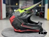 Шлем кроссовый HETOSHI XD1-51 цв. Черно-серо-красно-желтый матовый р. L 