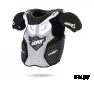 Защита панцирь+ шея подрост. Leatt Fusion Vest Junior 2.0 White/Black