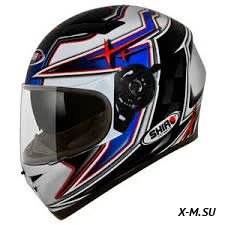 Шлем SHIRO SH600 PONS BLUE RED Шлем SHIRO SH600 PONS BLUE RED