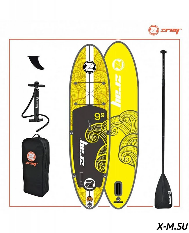 Надувная доска для sup серфинга ZRAY SUP BOARD model X1 Надувная доска для sup серфинга ZRAY SUP BOARD model X1
