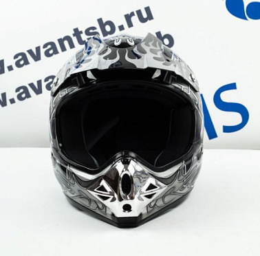 Шлем кроссовый Avantis Lead, Черный