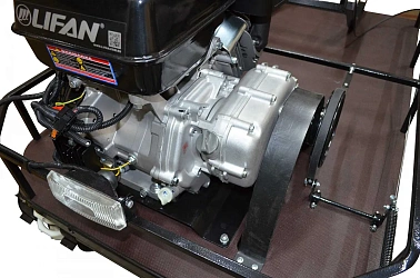 Мотобуксировщик вездеход KOiRA T9 RЕ (понижающий редуктор, электростартер)
