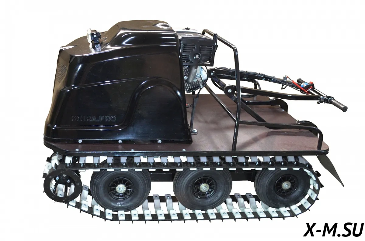 Mотобуксировщик вездеход KOiRA T15 (ручной стартер) Mотобуксировщик вездеход KOiRA T15 (ручной стартер)