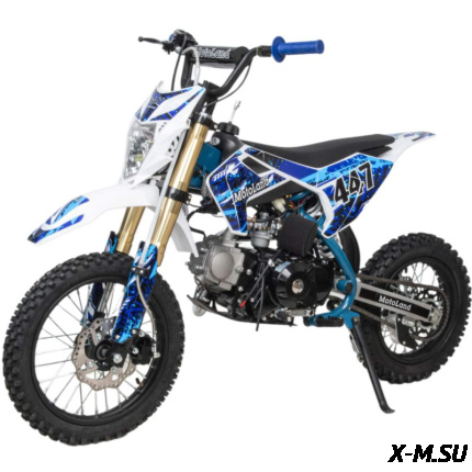 Мотоцикл MOTOLAND (МОТОЛЕНД) TCX125 E 14/12 + фара синий