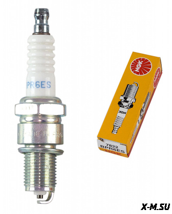 Свеча NGK BPR6ES 7822/ мотобуксировщики