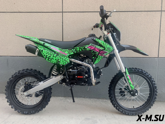 Питбайк BSE EX 14/12 Max13 Green Pink Neon