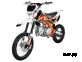 Питбайк KAYO BASIC TT140 17/14 KRZ (механ. сцепл., кикстартер)