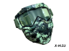 Очки зимние HETOSHI Face Mask FJ026B-1 (двойное стекло) цв.Камуфляж(Nato green) цв.стекла прозрачный