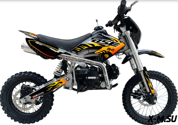 Питбайк BSE EVO 110e Hotrod Red 14/12 M (мех. КПП)