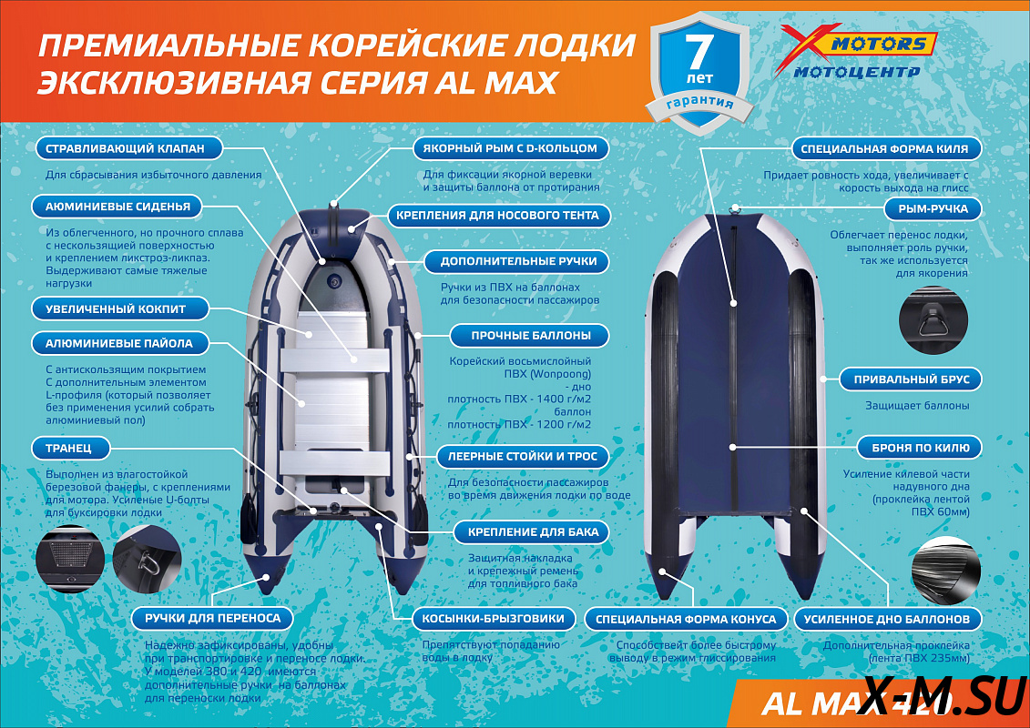 Лодка SMarine AL MAX 420 Лодка SMarine AL MAX 420