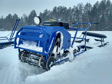 Мотобуксировщик Альбатрос-XLV 9 л.с, склизы, 1450 мм