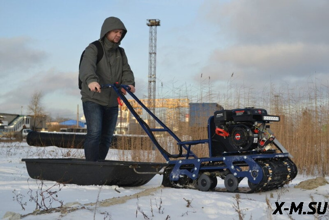 Мотобуксировщик БАРС ПАРТИЗАН 380 F7F