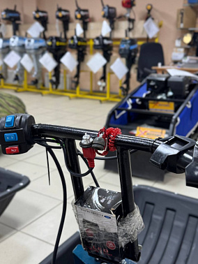 Модуль толкач IKUDZO TERRAIN  (600 гусеница, усилен, с подогревом ручек) Цв. Черно-синий