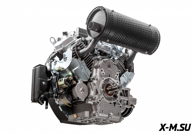 Двигатель Lifan LF2V78F-2A (24 л.с.) D25, 20А, датчик давл./м, м/радиатор