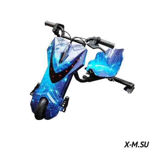 Электроскутер Дрифт Карт Drift-Trike Promax Mi101 синий космос Электроскутер Дрифт Карт Drift-Trike Promax Mi101 синий космос