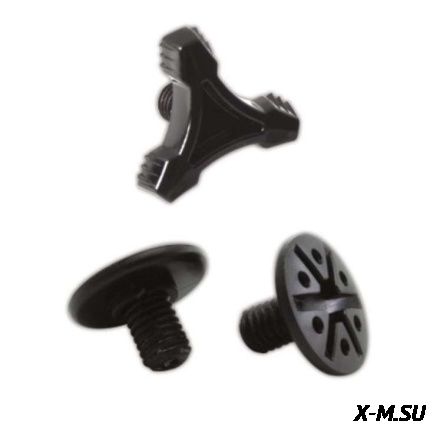 Винты крепления козырька Fox V4/V3/Rampage Pro Carbon Visor Kit