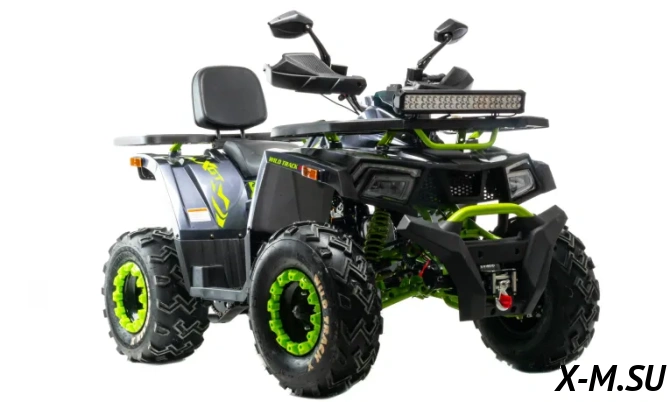 Квадроцикл MOTOLAND (МОТОЛЕНД)  VOX200 WILD TRACK X WINCH (баланс. вал)